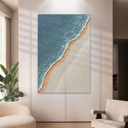 Shoreline Serenity Abstract Wall Art II