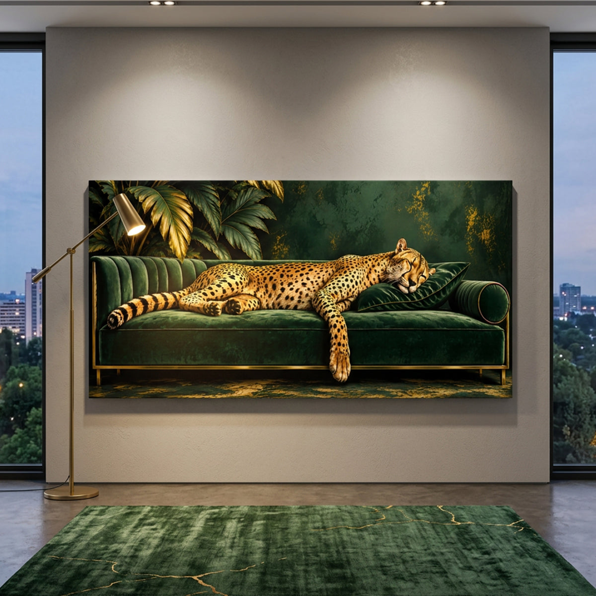 Sleeping Cheetah