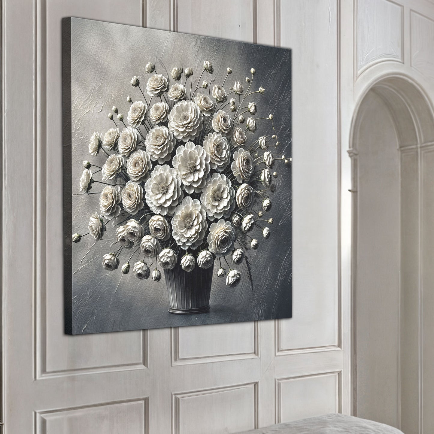 Flower Texture Wall Art