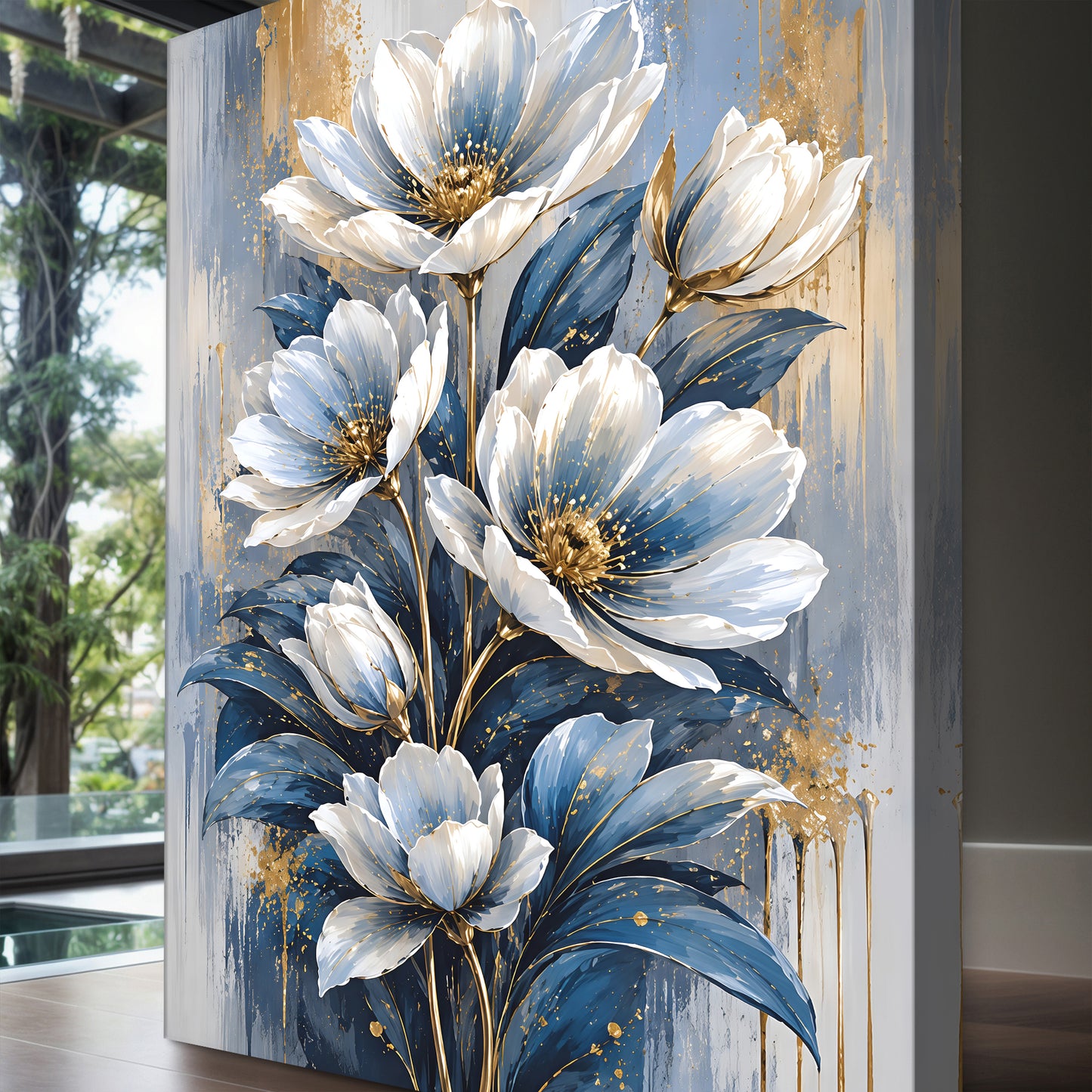 Blue Floral