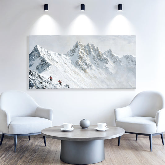 Pastel Mountain Art Wall Art