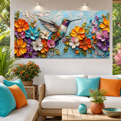 Radiant Garden Songbird
