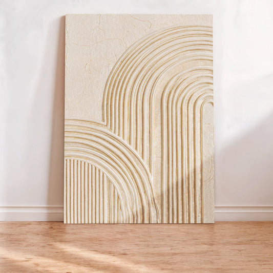 Abstract Minimalist Impasto Wall Art
