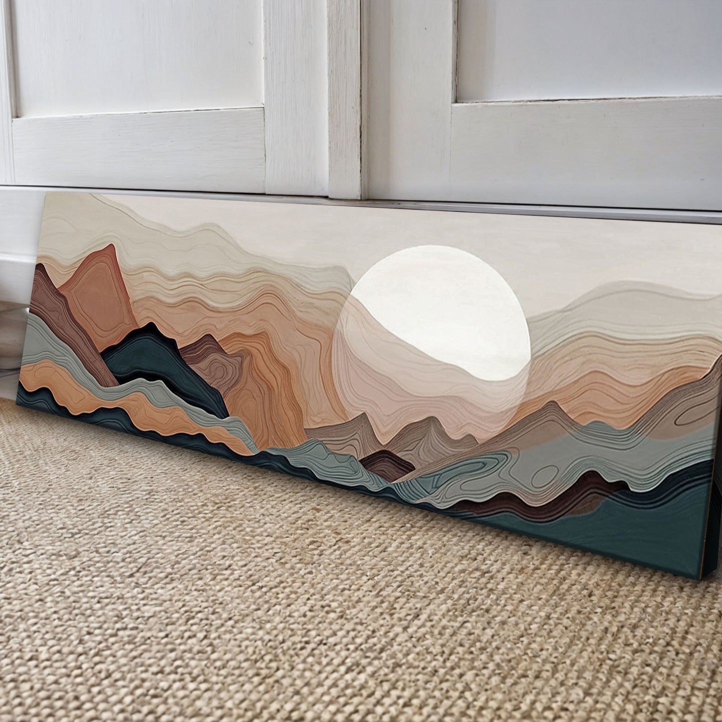 Abstract Mountains Landscape Wall Art