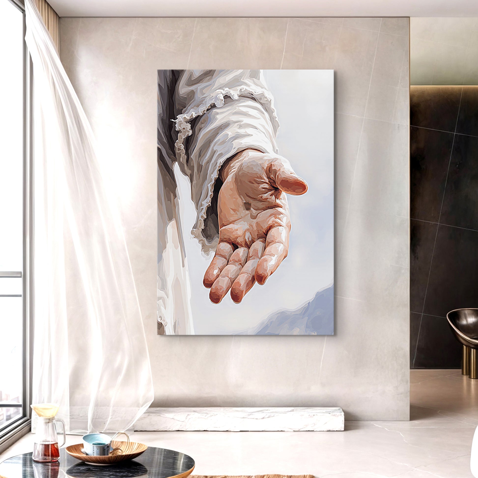 The Hand Of Jesus Wall Art II