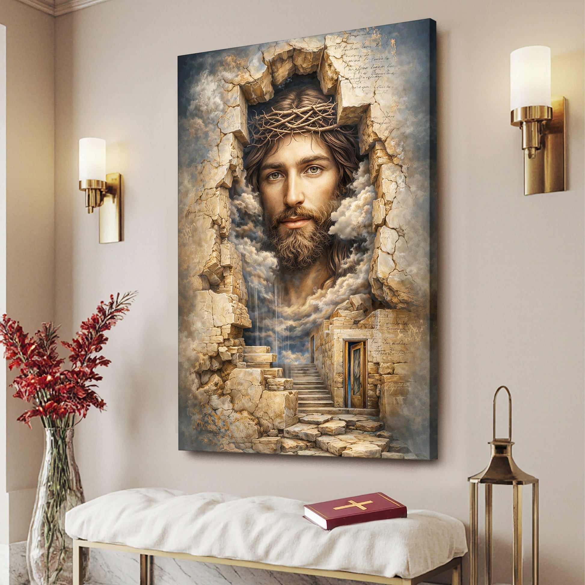 The Face of Salvation Wall Art