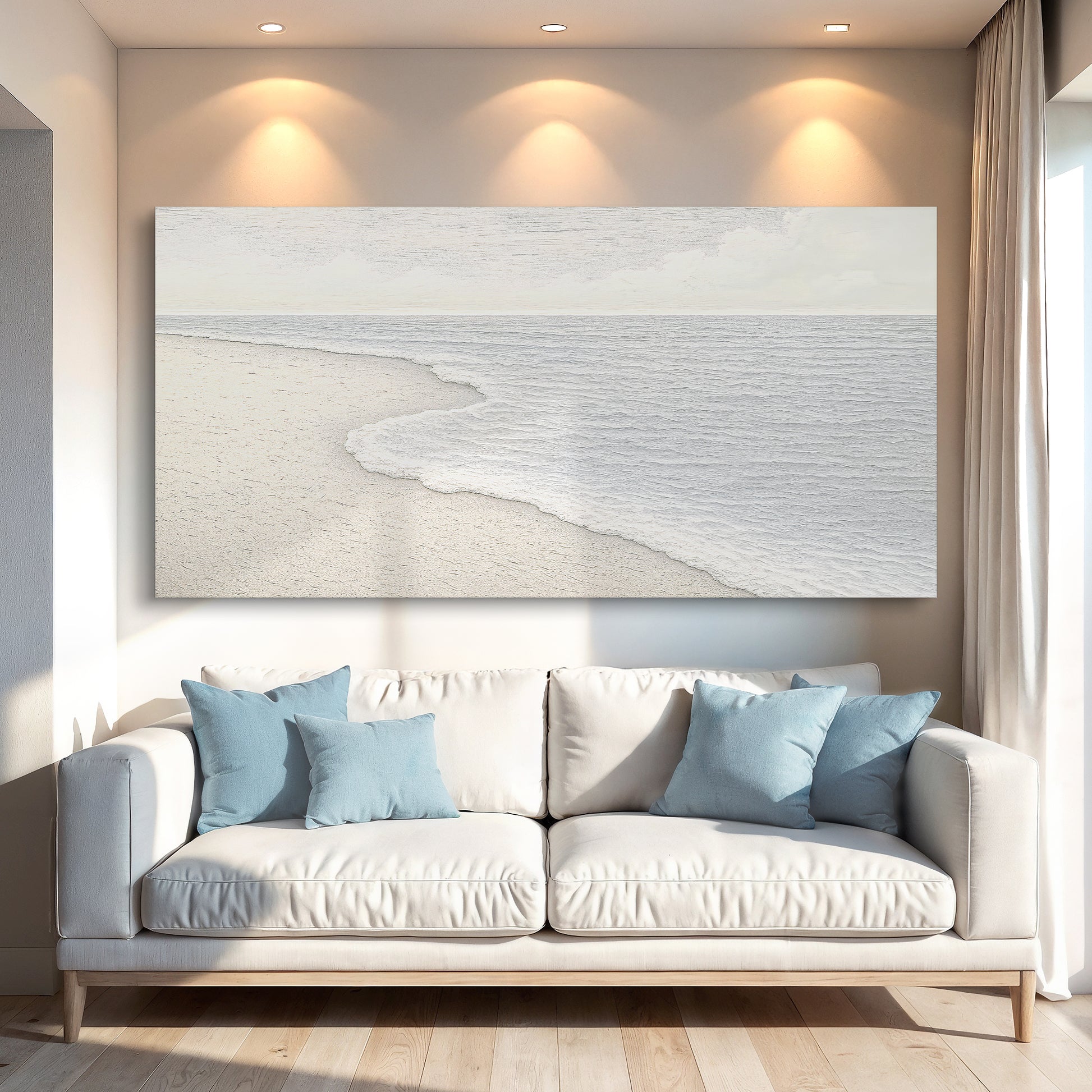 Beach Shoreline Coastal Wall Art XII