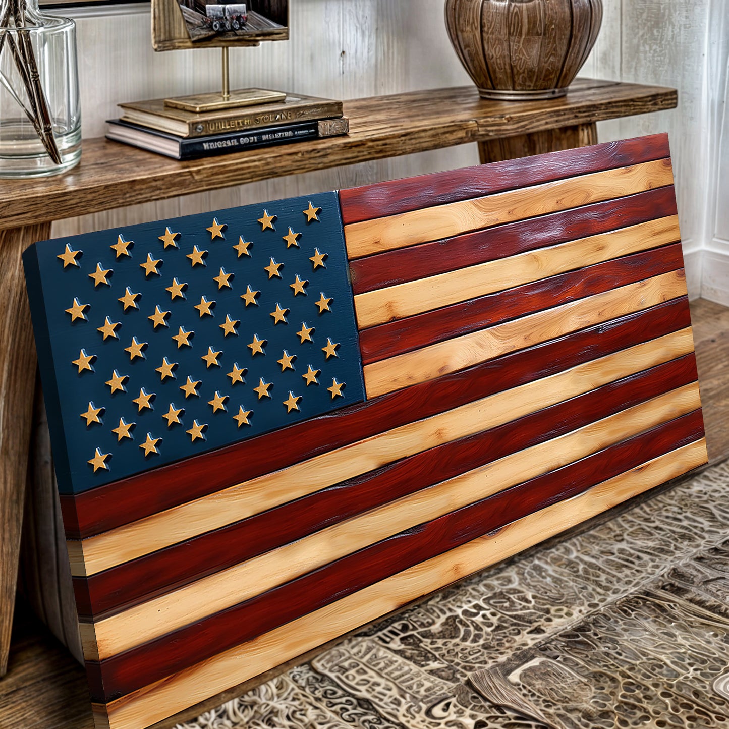 Old Glory American Flag Wall Art II