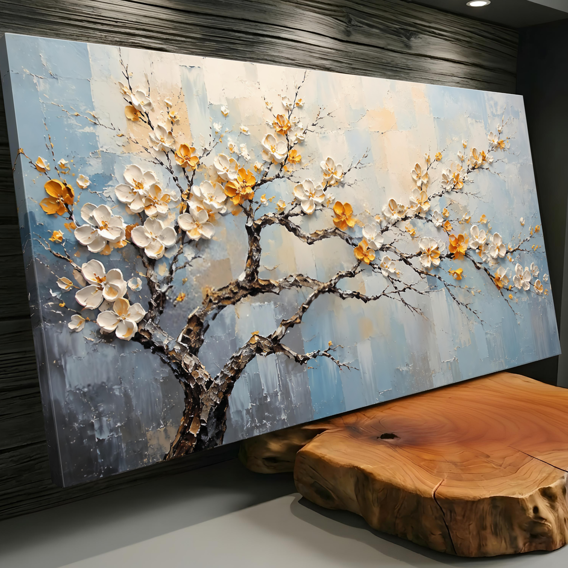 Azure Blossom Branch