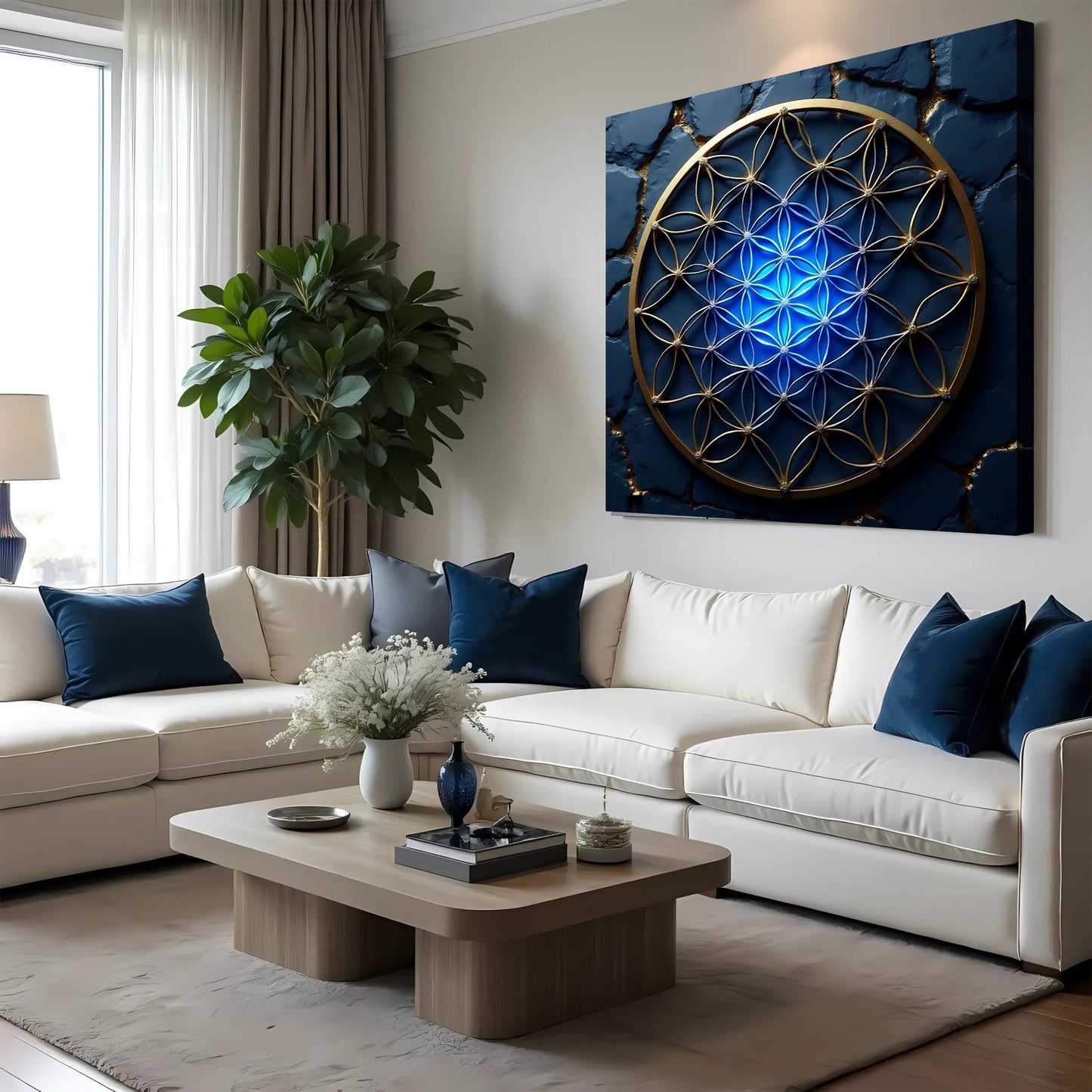 Flower Of Life Wall Art II