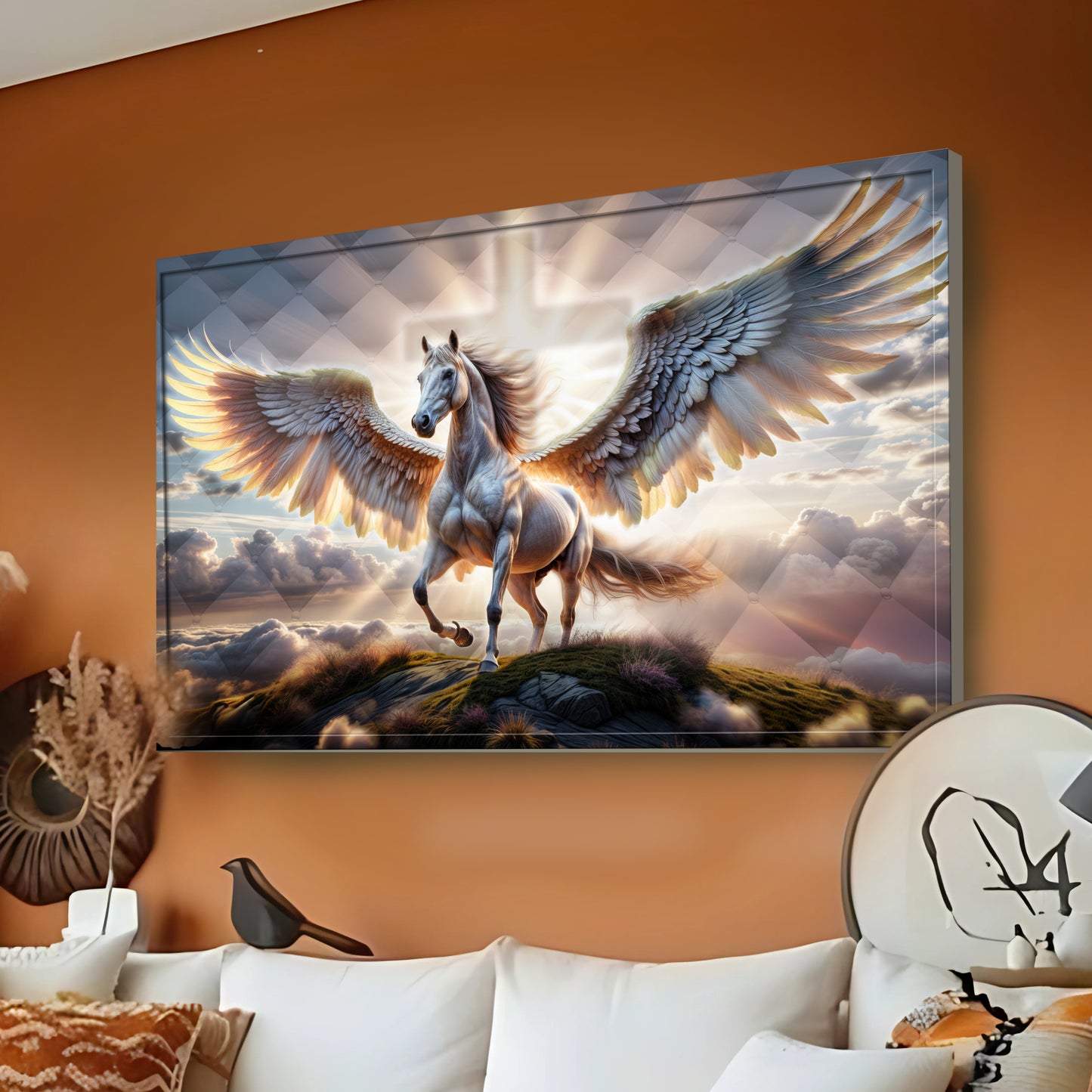 3D Horse Faith Wall Art VI