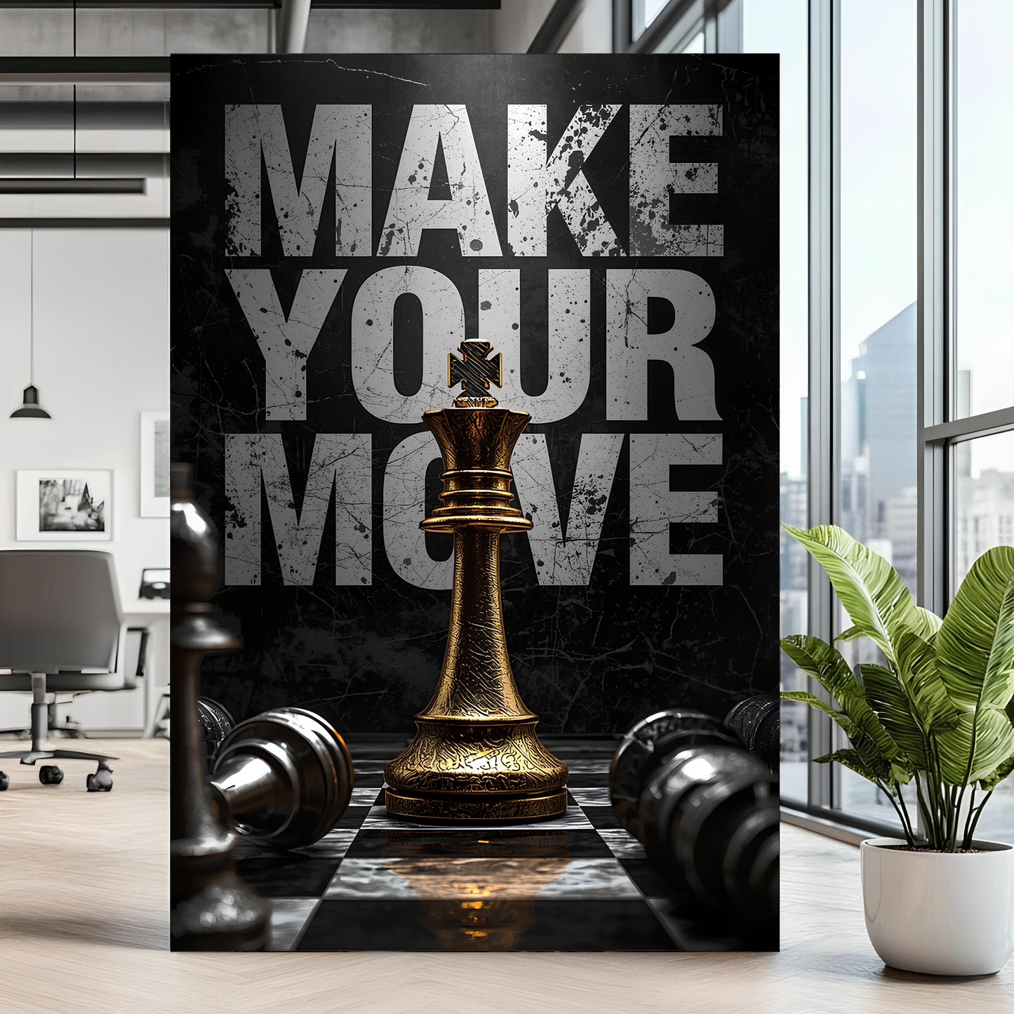 Make Your Move Motivational Wall Sign