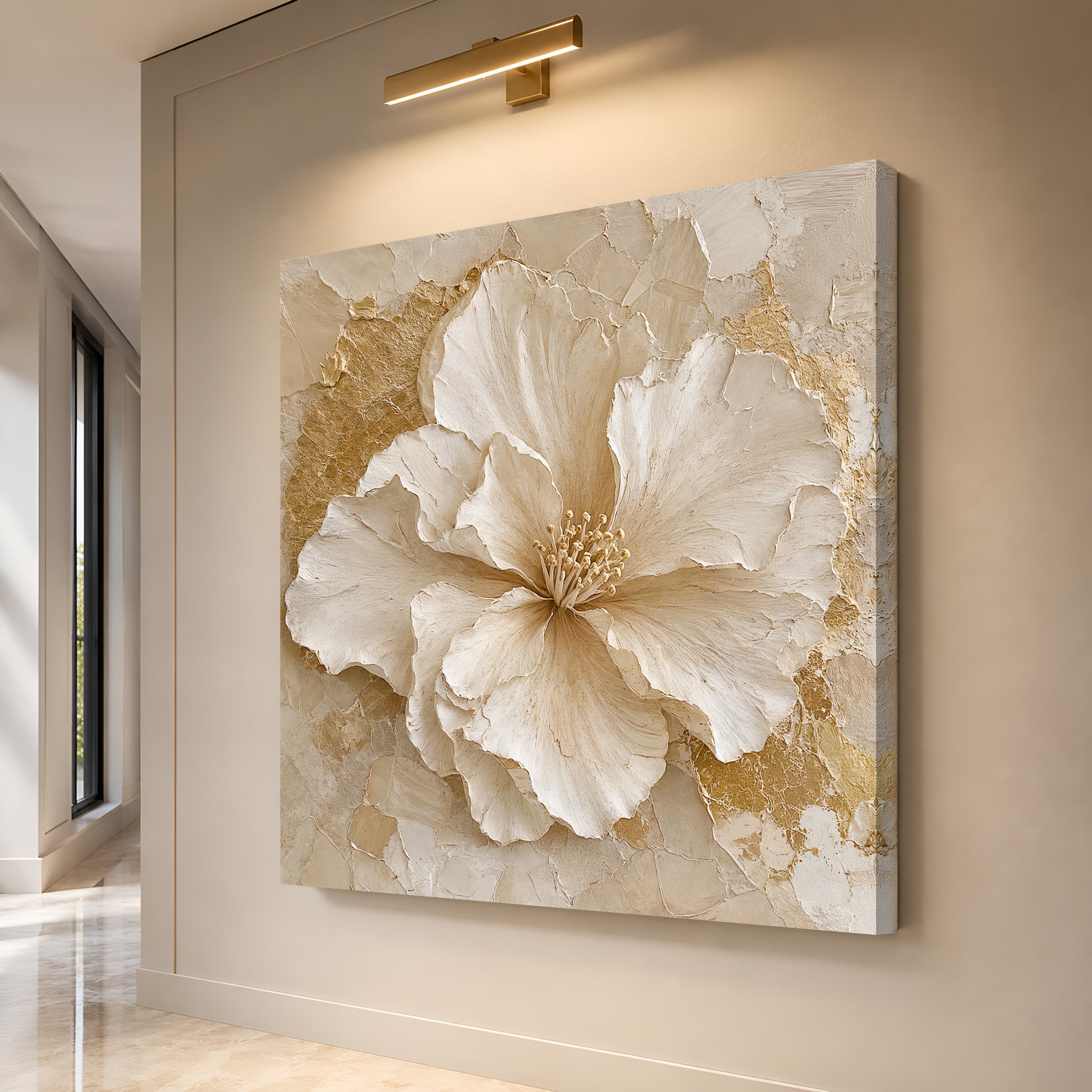 Ivory Bloom Elegance II
