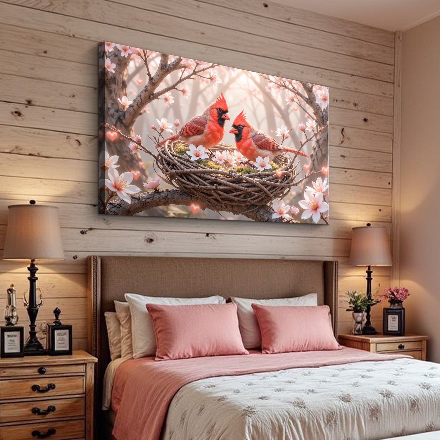 3D Cardinals Wall Art