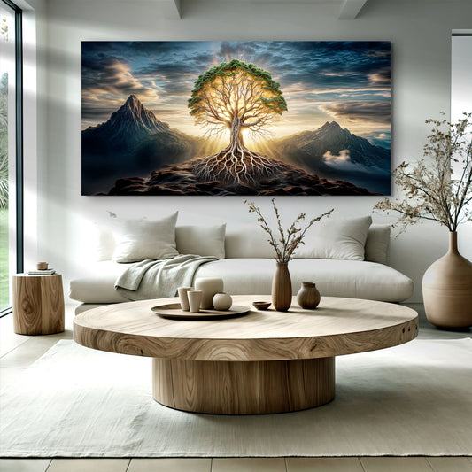 Burning Bush - Faith Wall Art VIII