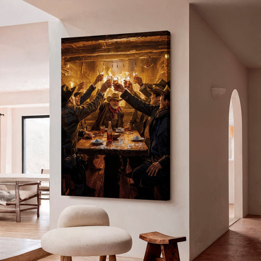 Cowboys Last Round Wall Art