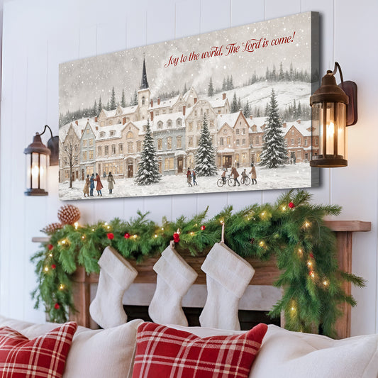Joy To the World Christmas Wall Sign