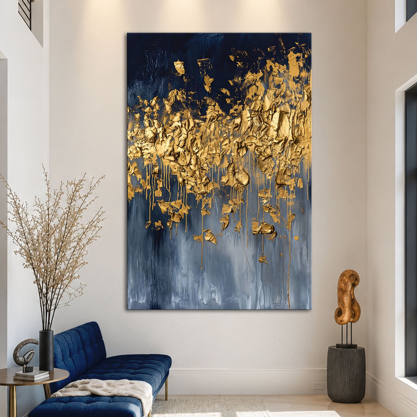 Midnight Gold Cascade