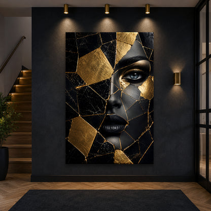 Golden Mosaic Beauty