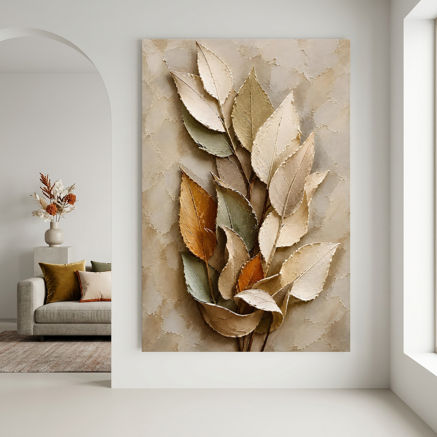 Sculpted Botanical Elegance