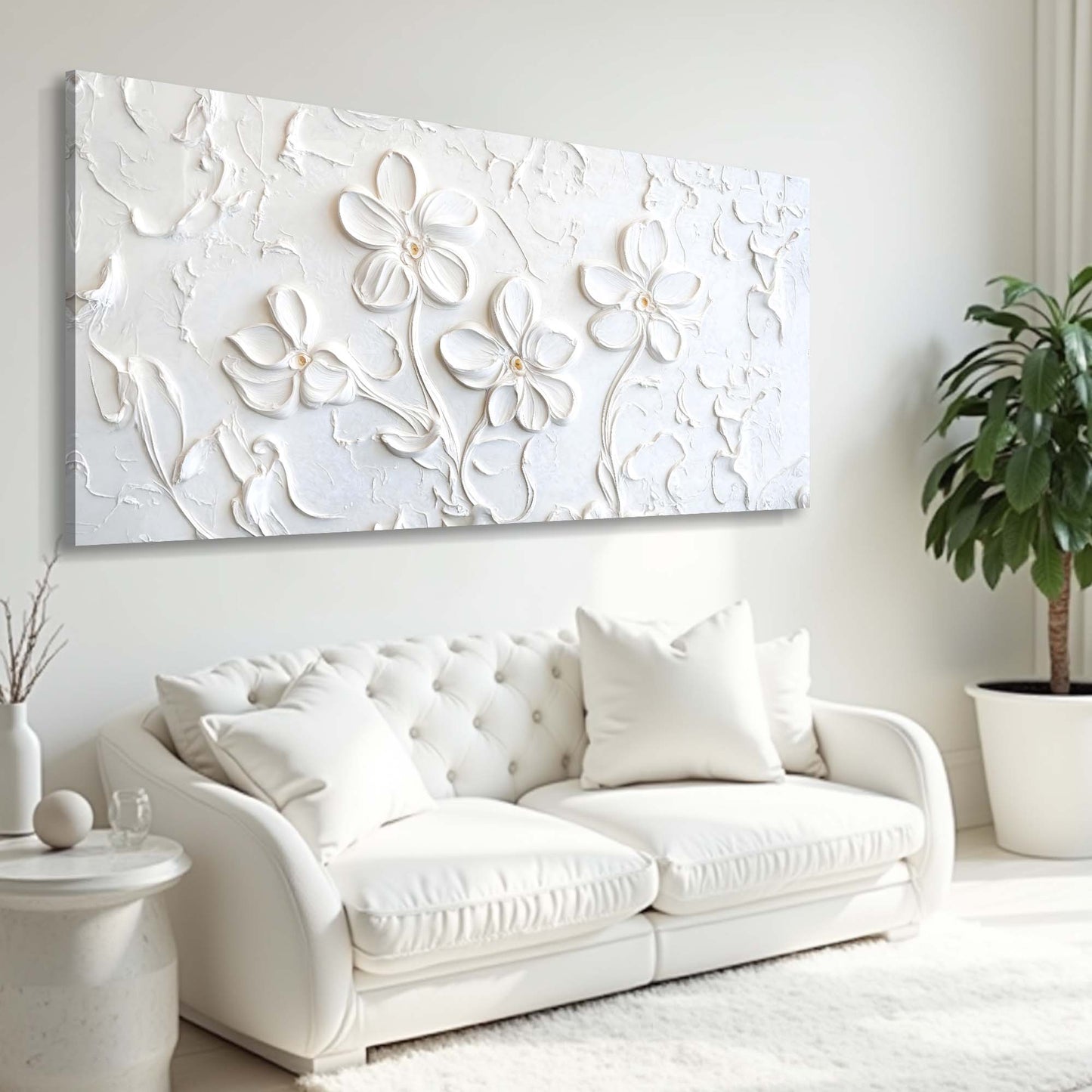 Floral Abstract Wall Art III