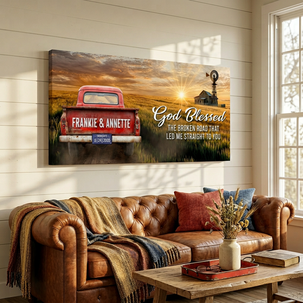 God Bless the Broken Road That Led Me to You Sign test