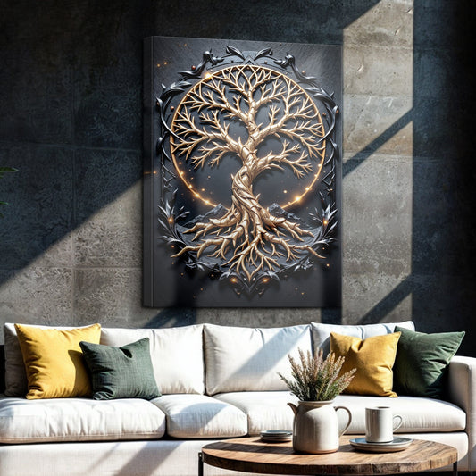 3D Celtic Tree of Life Wall Art II