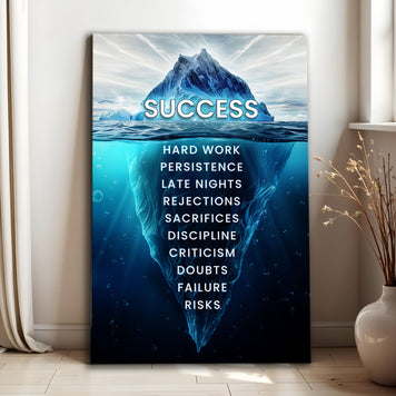 Success Motivational Wall Sign