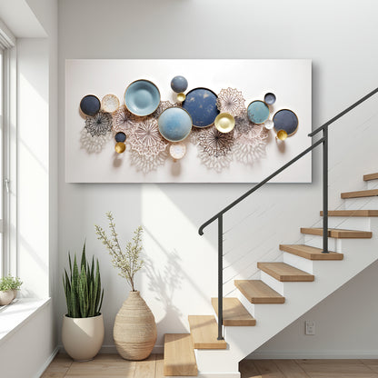 Lotus Leaf Abstract Wall Art III