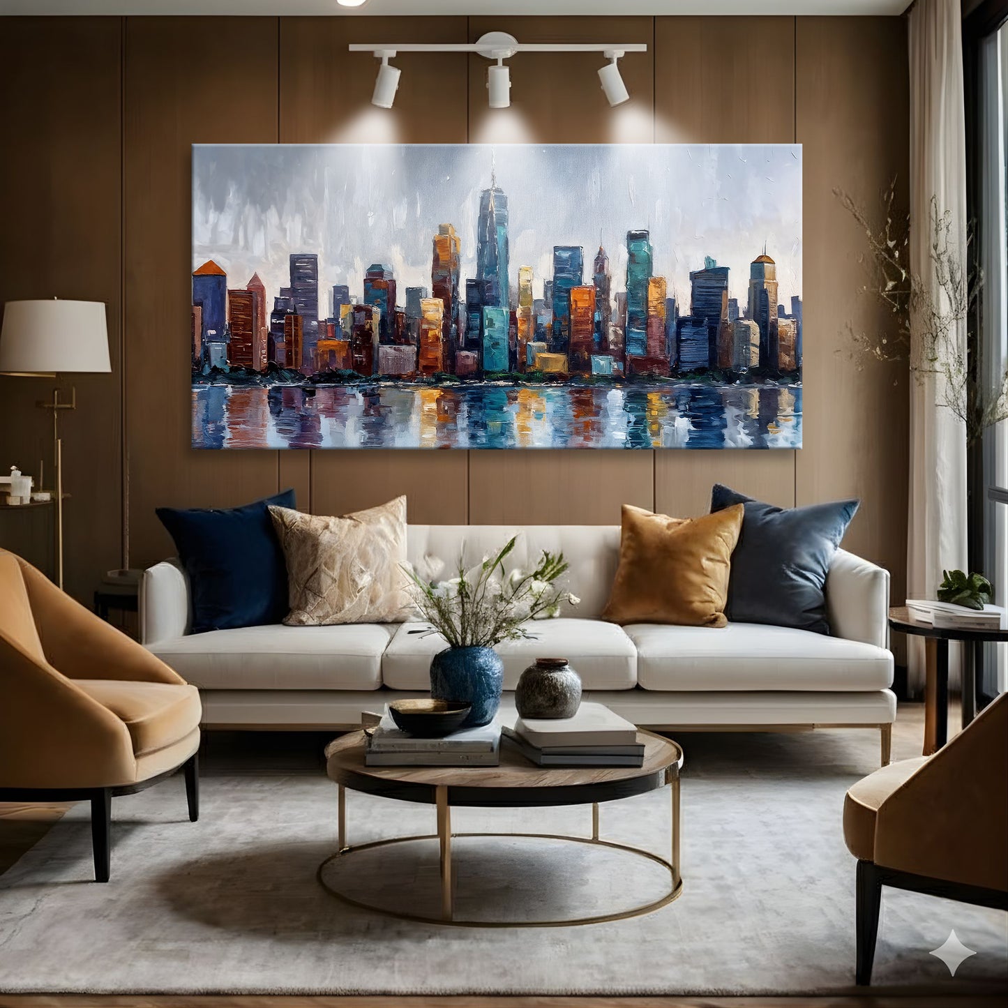 The New York Abstract Wall Art