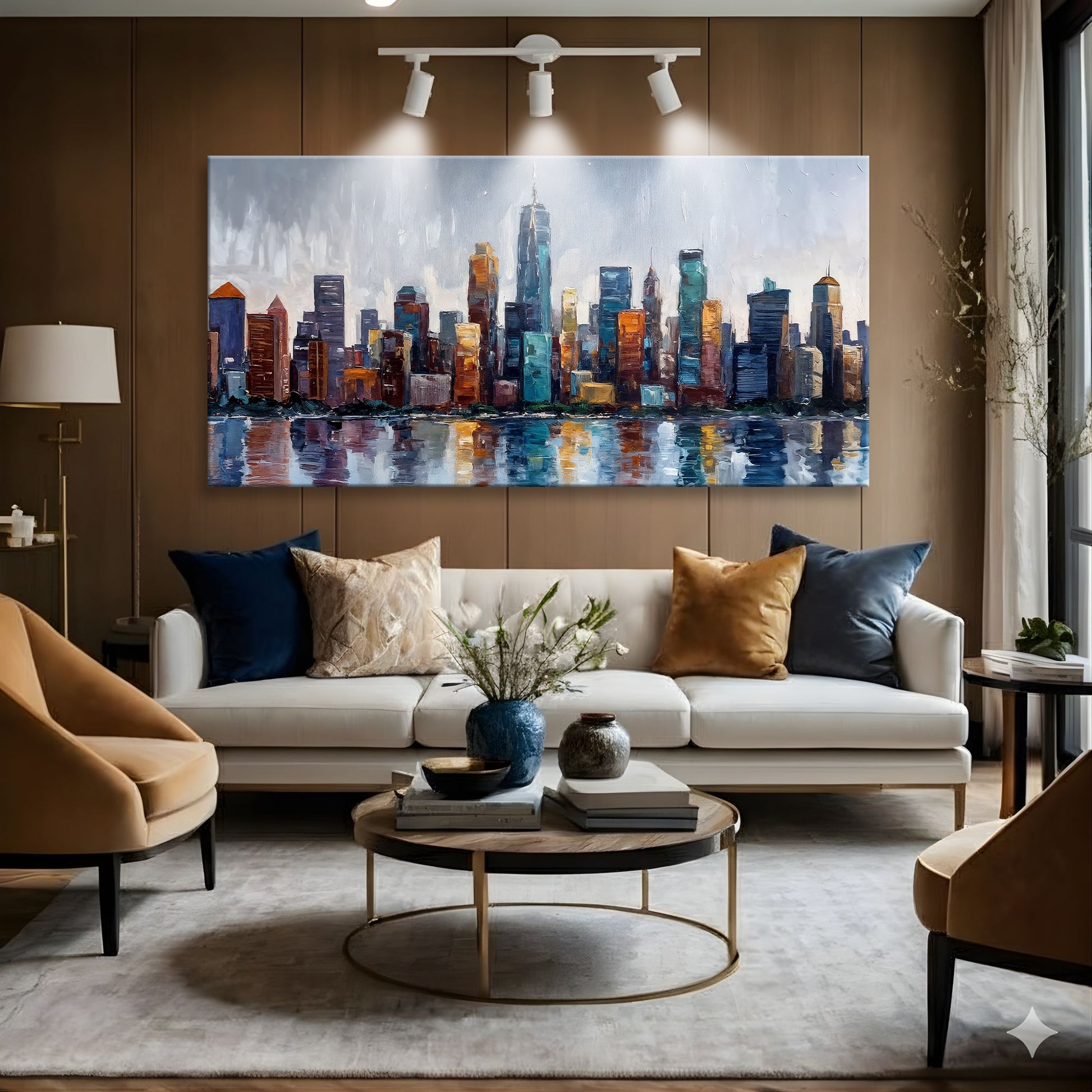 The New York Abstract Wall Art