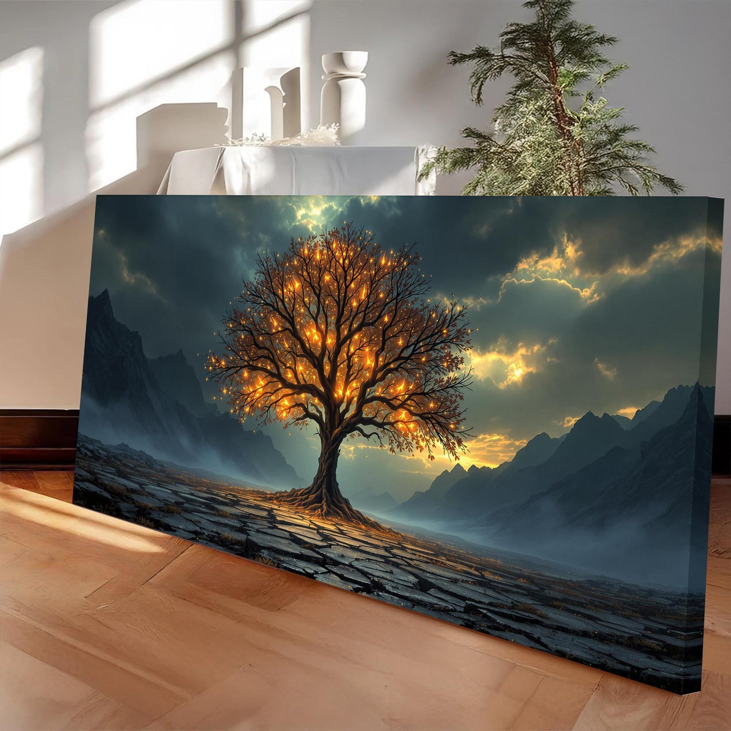 Burning Bush - Faith Wall Art XI