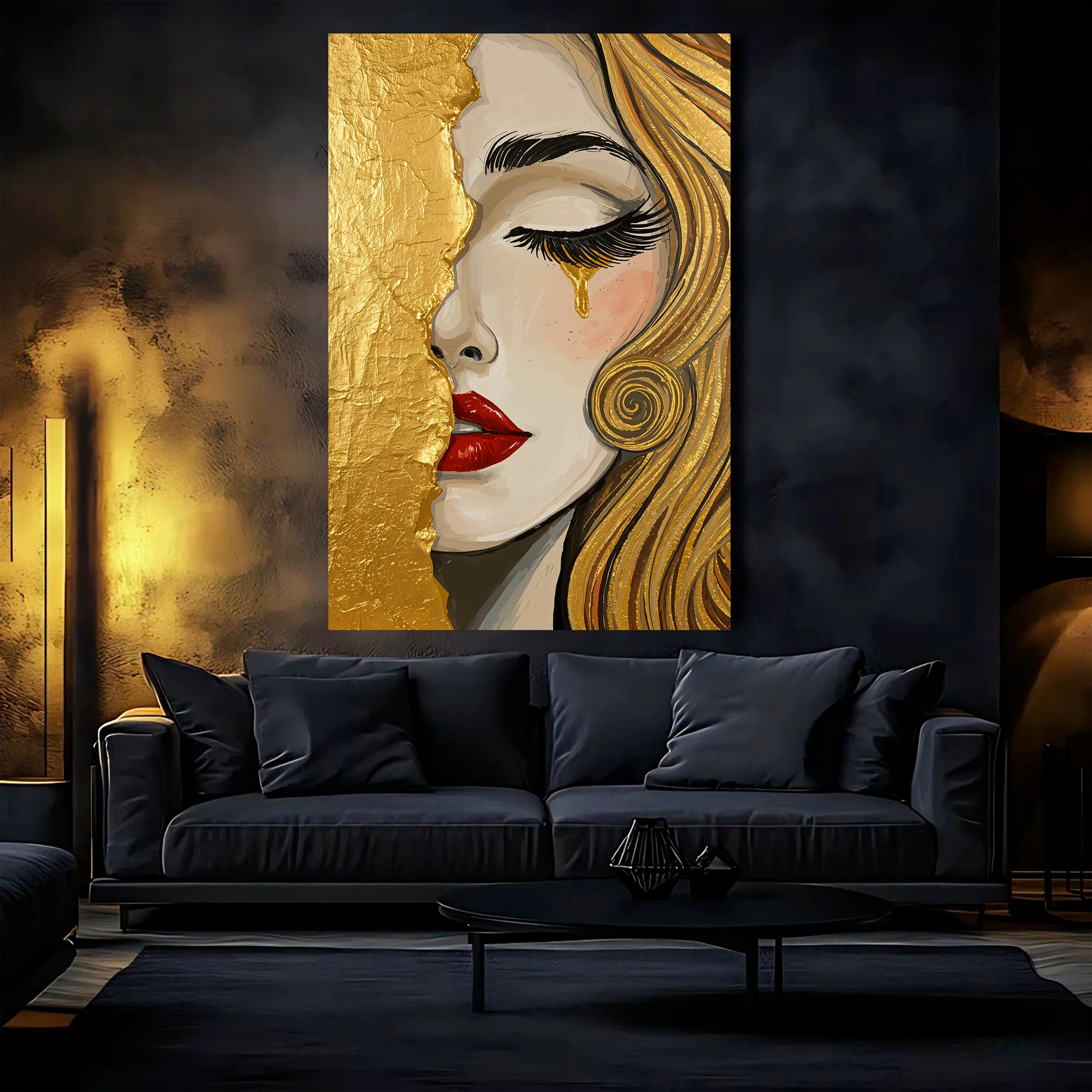Lady's Golden Tears Wall Art