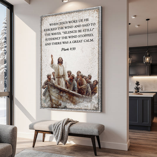 Mark 4:39 - The Great Calm Faith Sign