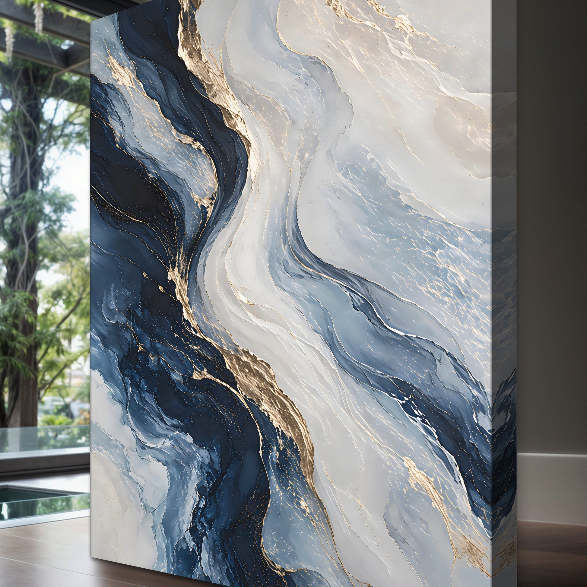 Ocean Marble Elegance