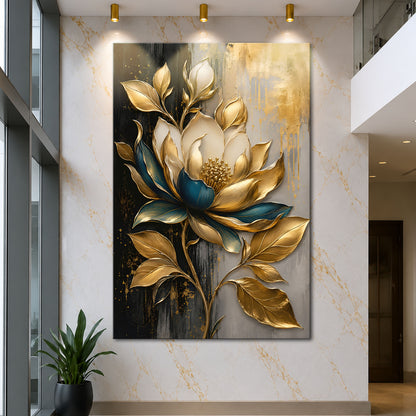 Golden Lotus Elegance