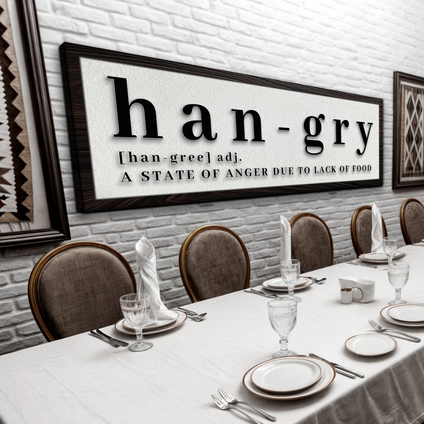 Hangry Kitchen Sign