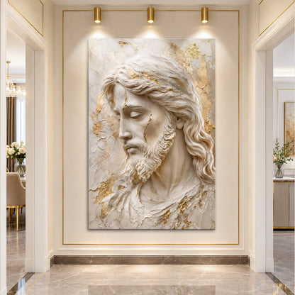 Ivory Jesus Portrait