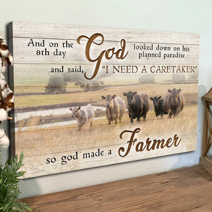 On The 8th Day God Made A Farmer Sign III