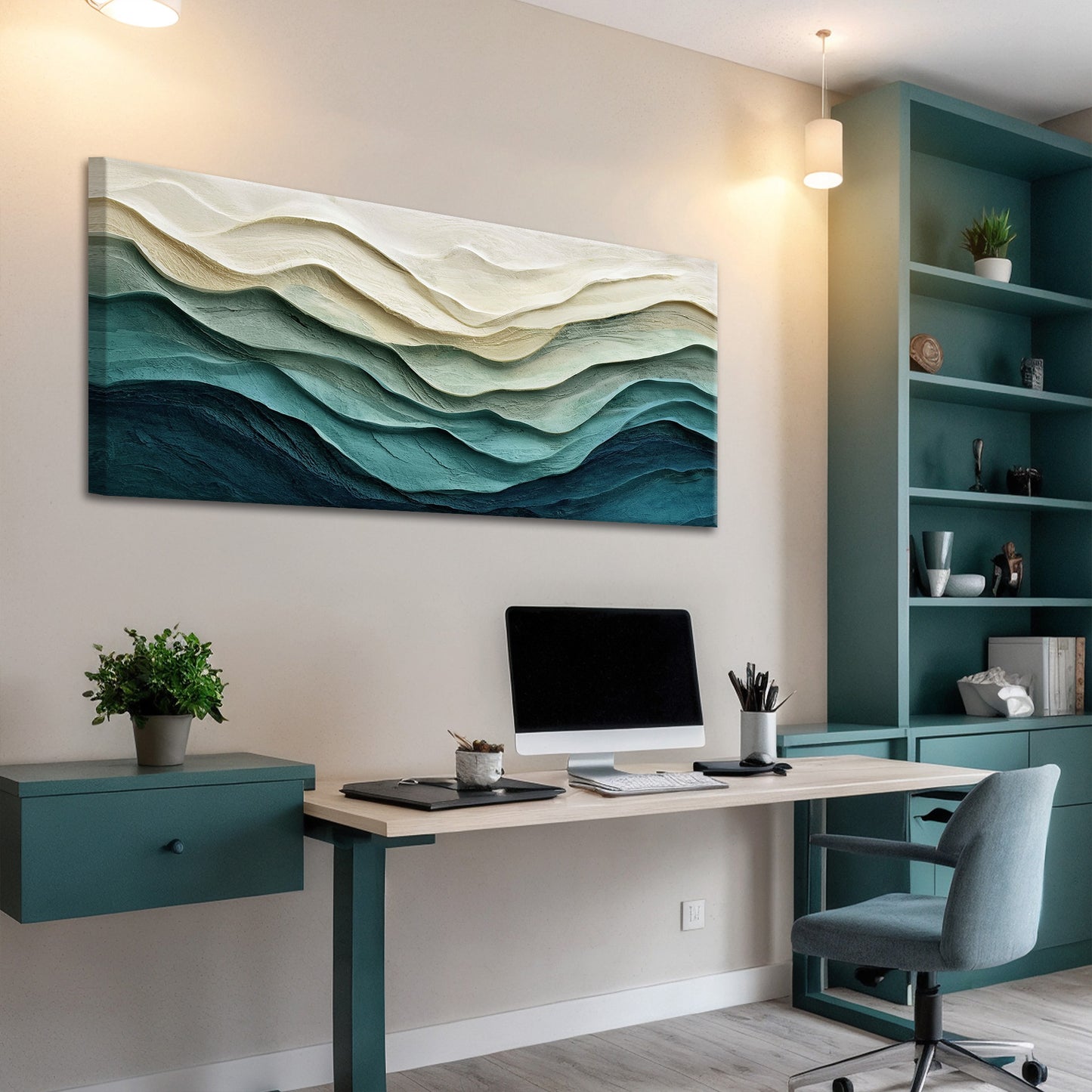 Waves of Serenity Wall Art
