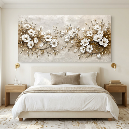 Golden Petal Cascade