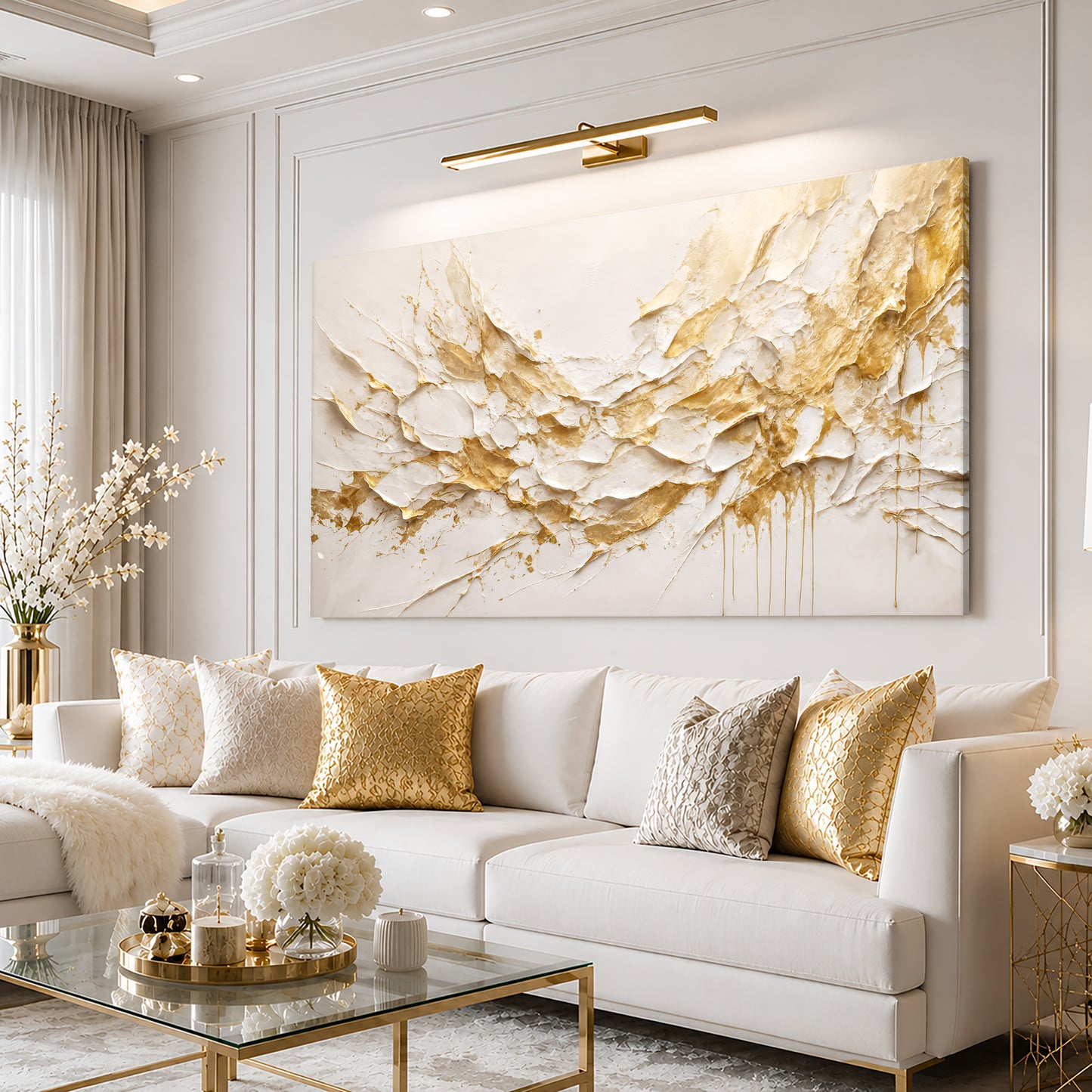 Golden Sculpted Harmony