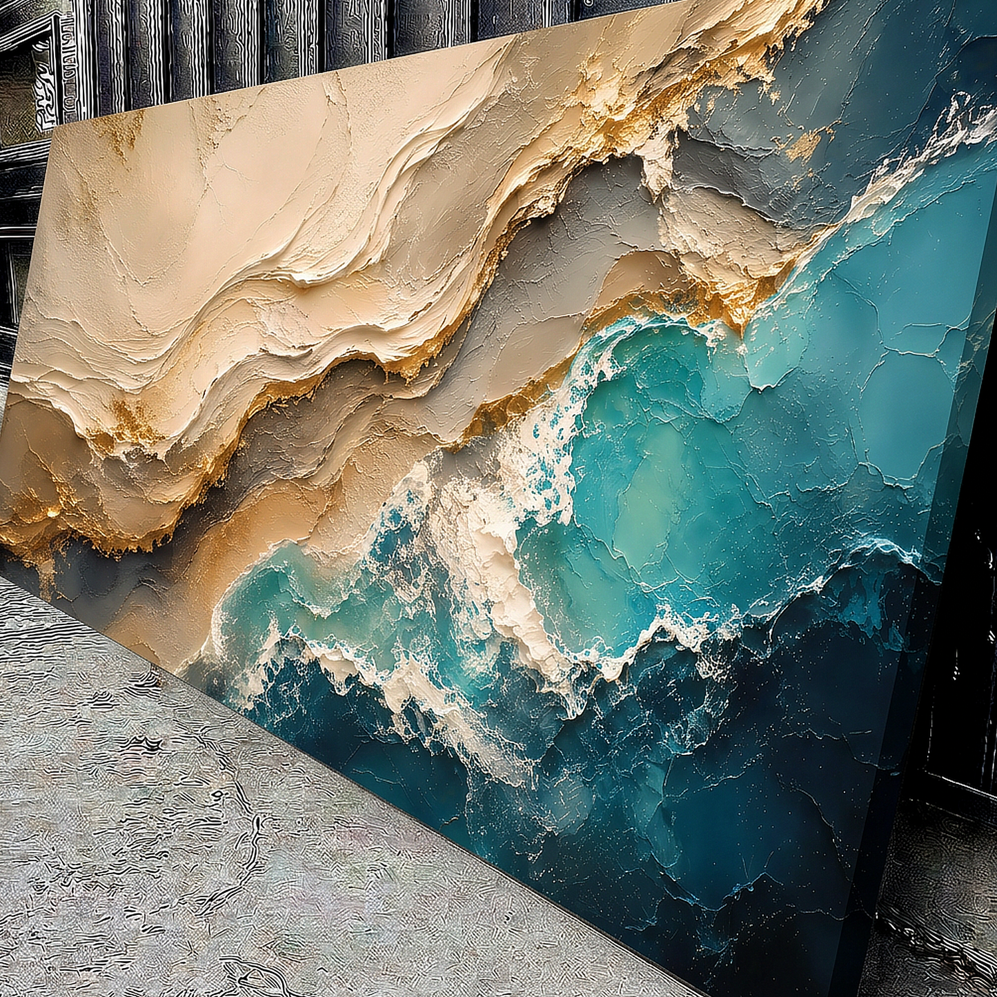 Coastal Marble Flow