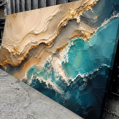 Coastal Marble Flow