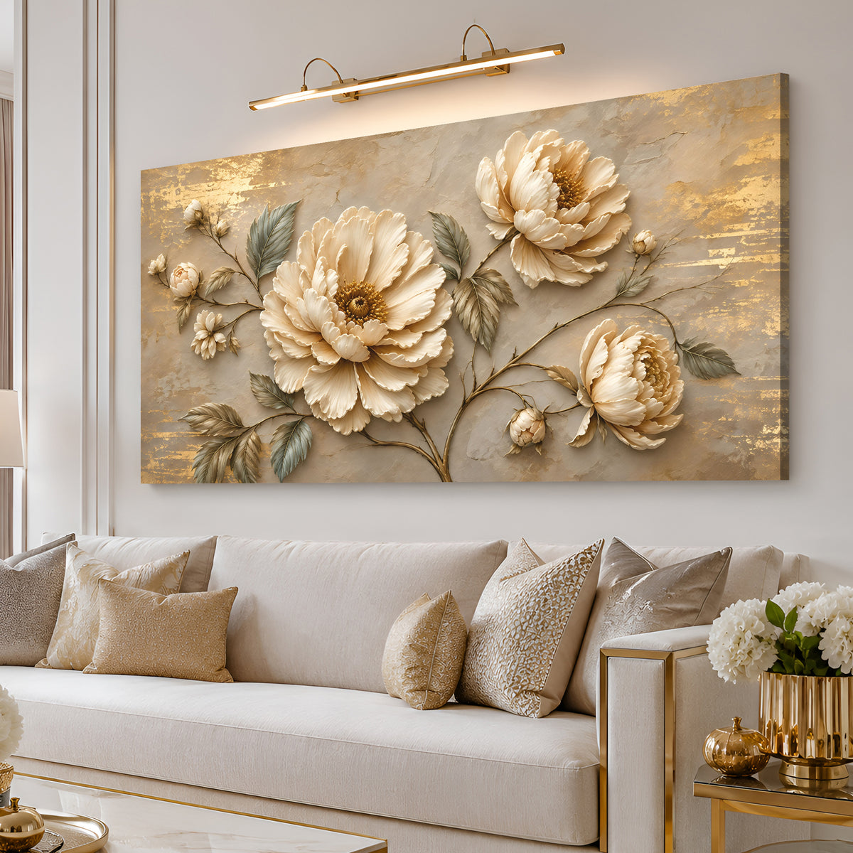Gilded Peony