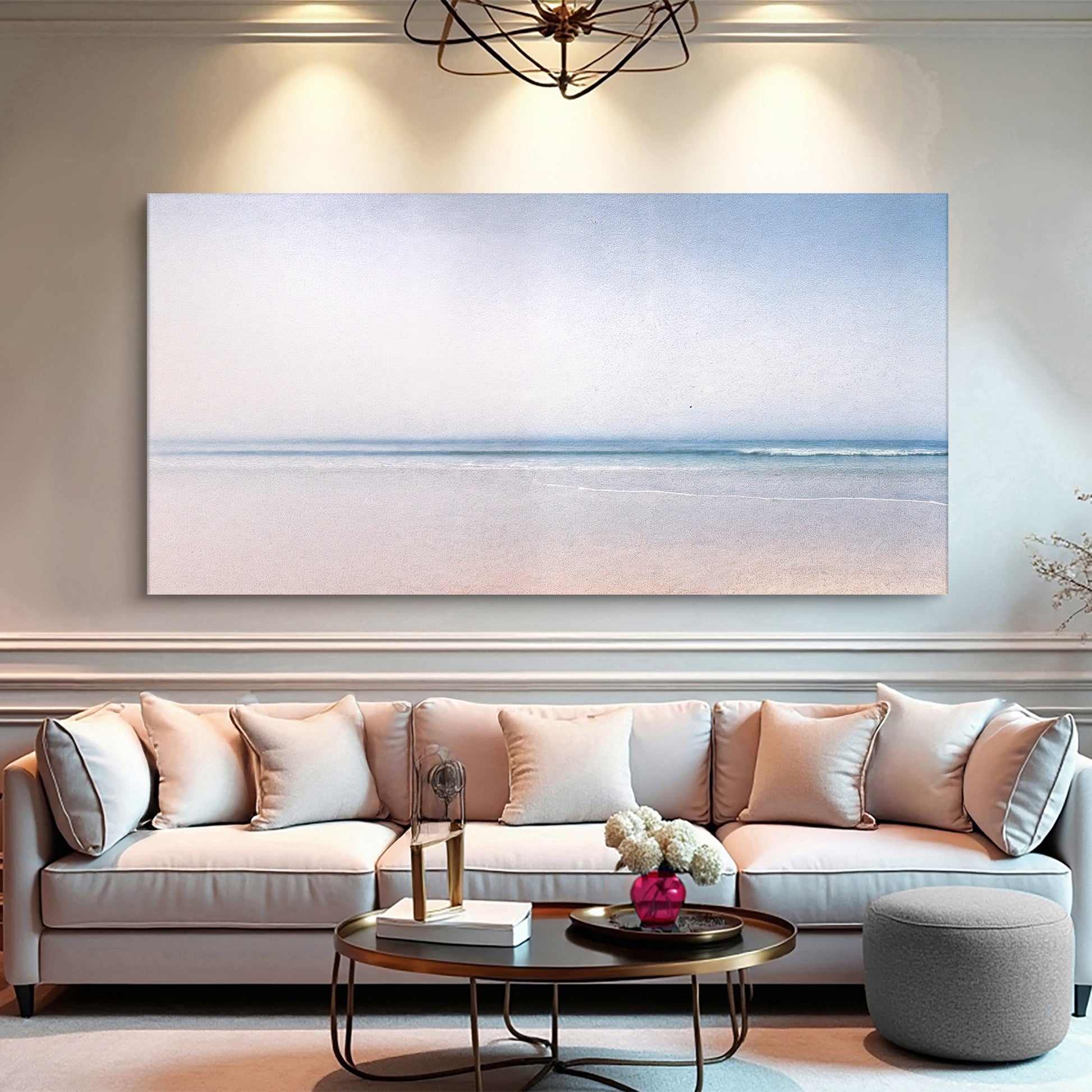 Silent Beach Horizon Wall Art II