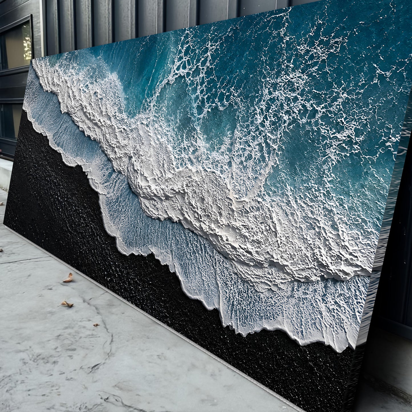 Midnight Shore Aerial Wall Art