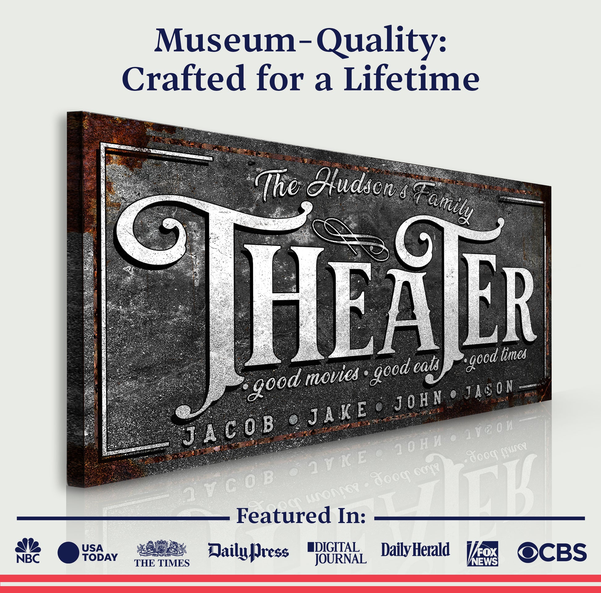 Theater Sign V Quality - Image by Tailored Canvases