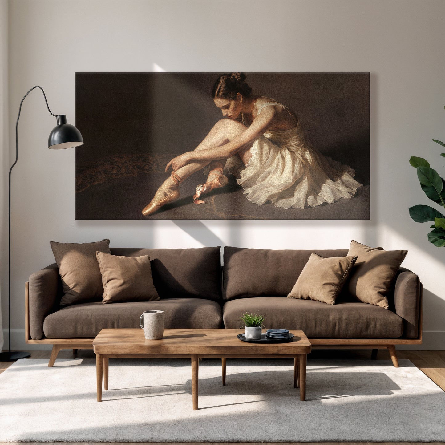 The Ballet Dancer's Solitude Wall Art