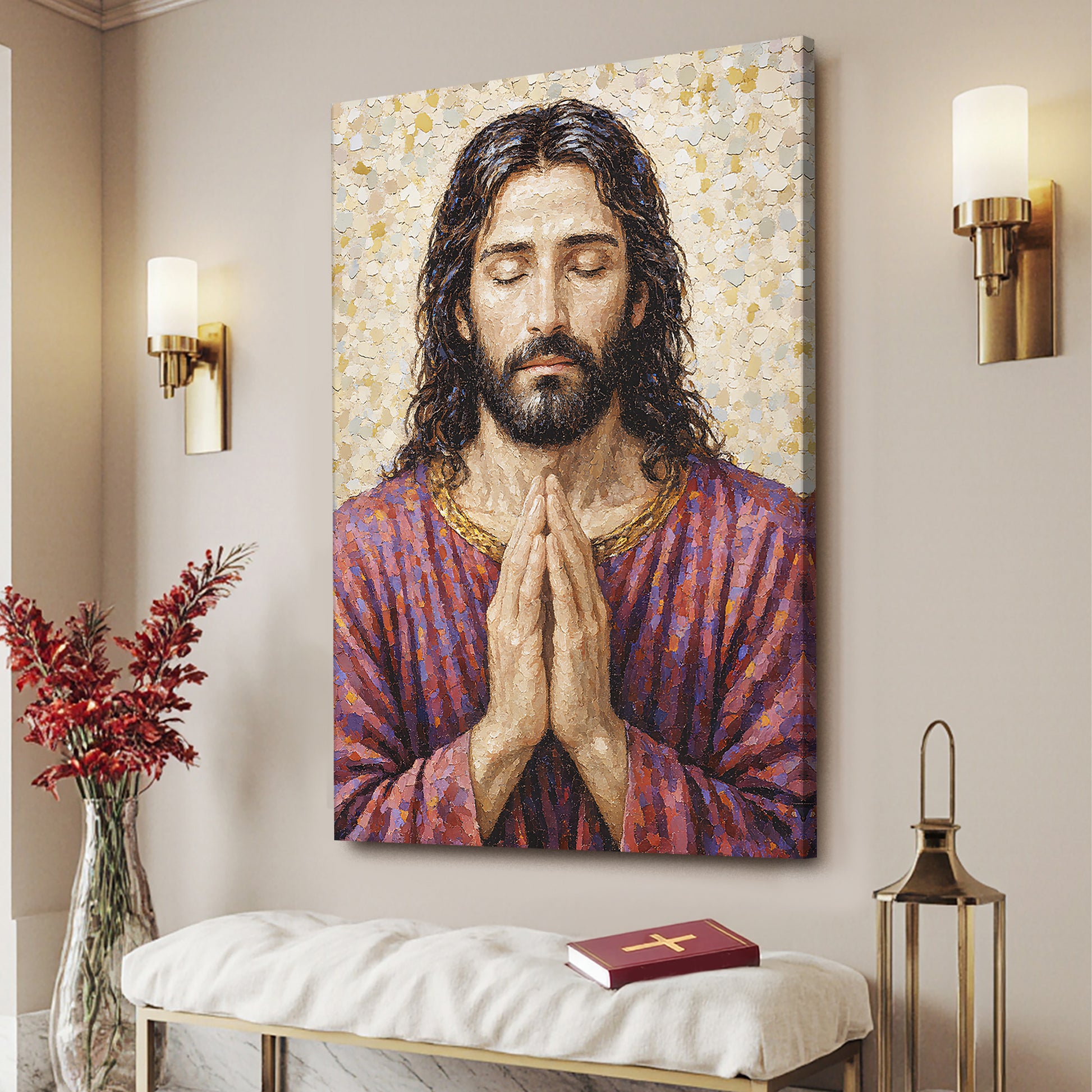 Jesus Portrait Faith Wall Art